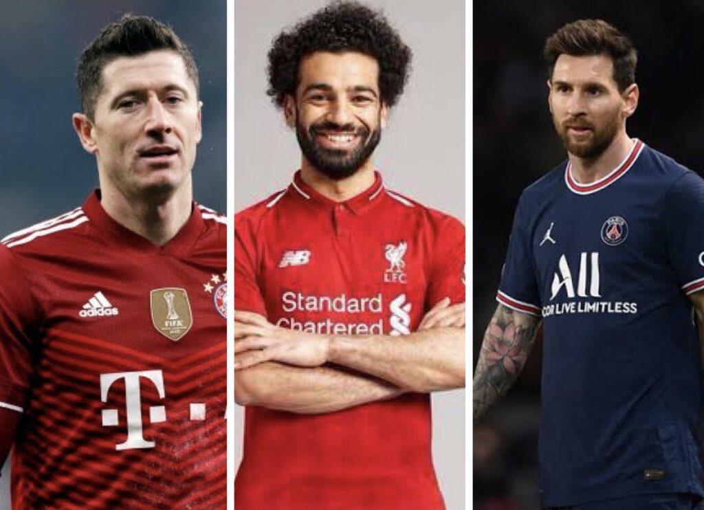 Lewandowski, Salah, Messi Shortlisted for FIFA’s Best Player Award