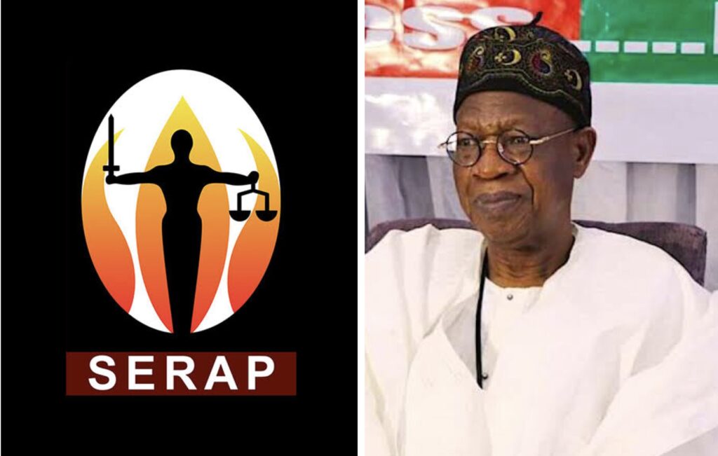 Lai Mohammed Accuses SERAP, Other NGOs of Working For Collapse of Nigeria
