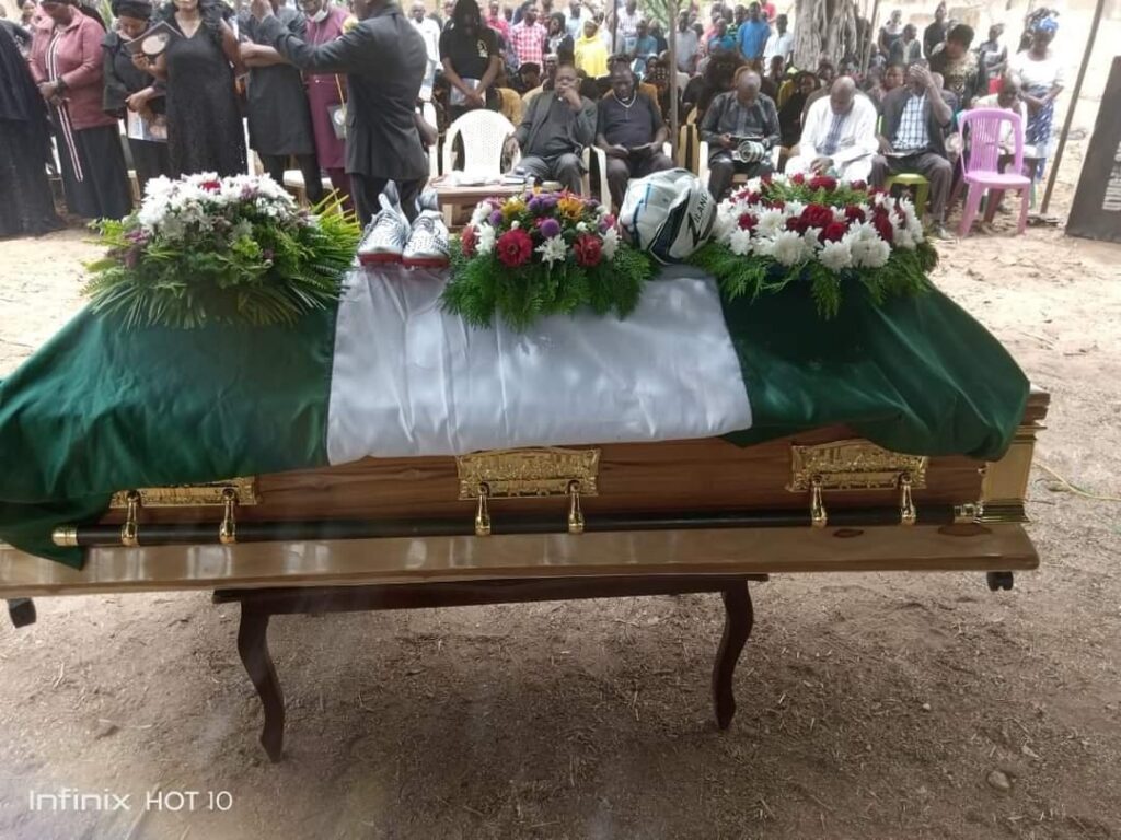 Ex-Super Eagles Player Justice Christopher Buried in Jos