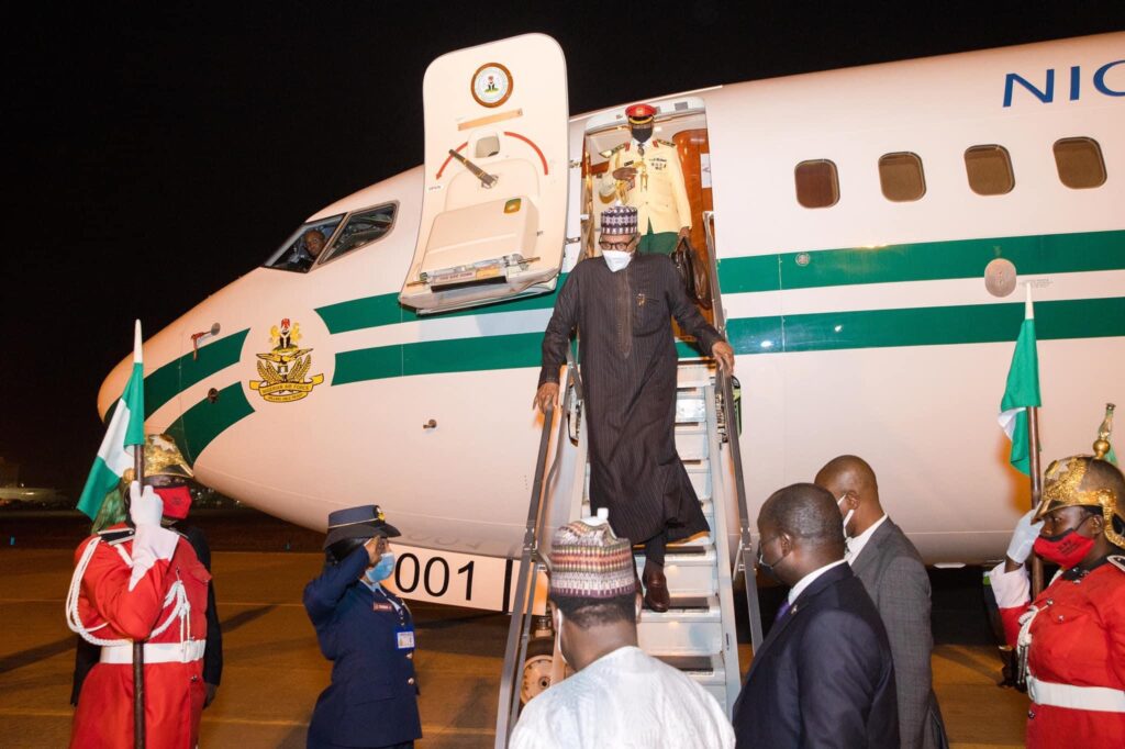 Buhari Returns to Nigeria After Medical Trip to London
