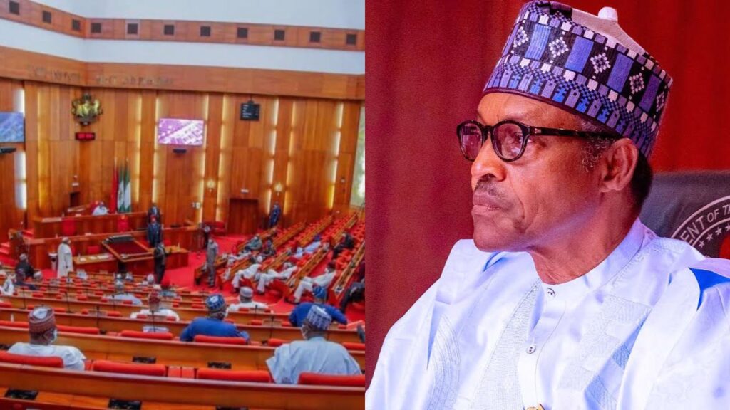 Buhari Informs Senate of Plans to Alter 2022 Fiscal Layout