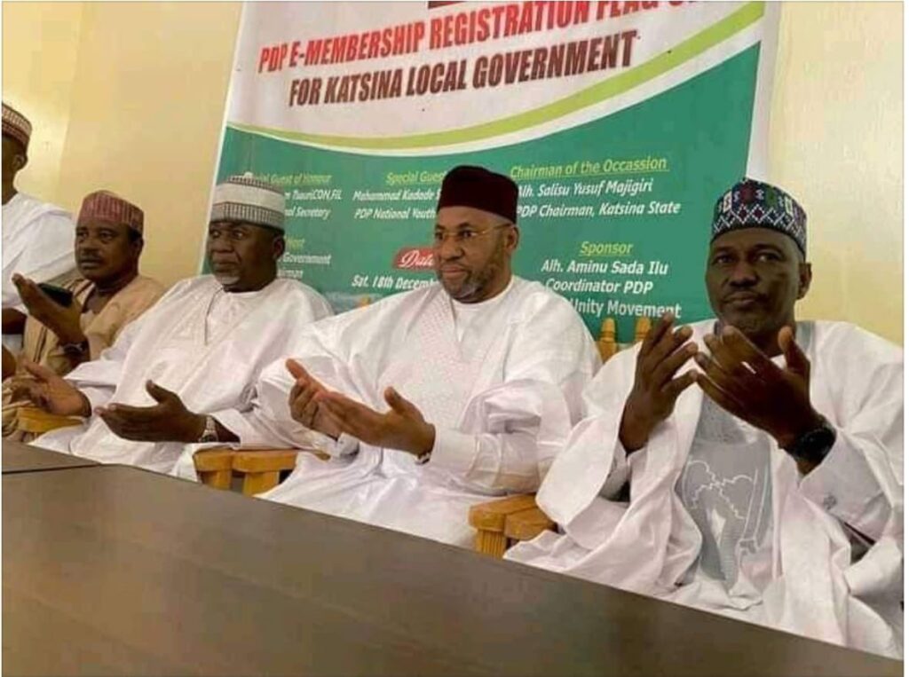 President Buhari’s Senator Dumps APC for PDP in Katsina