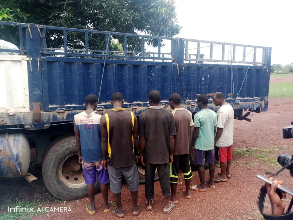 Civil Defence, Army Arrest Six-Man Gang Vandalising Rail Tracks