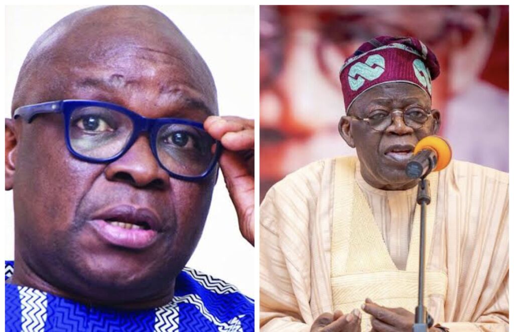 Breaking! Fayose Writes Tinubu Over APC Primaries; Tells Ex-Governor “Don’t Walk into Danger”