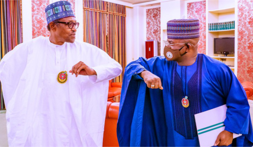 APC Ticket: Buhari in Closed Door Meeting With Angry Yahaya Bello