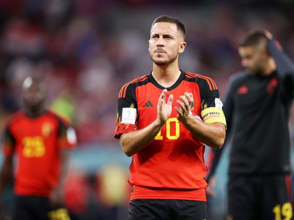 Breaking! Belgium Star, Eden Hazard Hangs Boot, Thanks Supporters