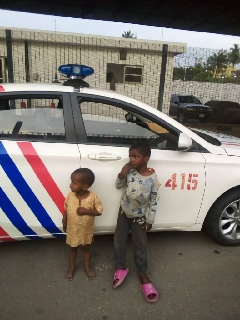 Police Rescue Two Abandoned Children in Lagos