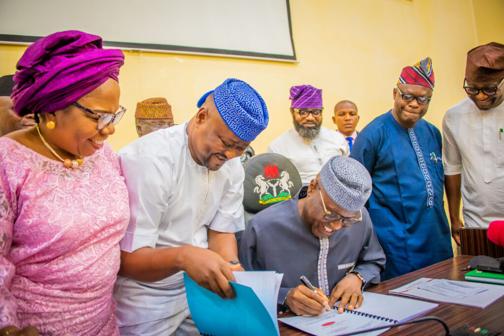 Oyebanji Signs N113.6bn 2023 Budget into Law