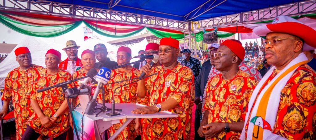I Will Restructure Nigeria; Atiku Tells South-East