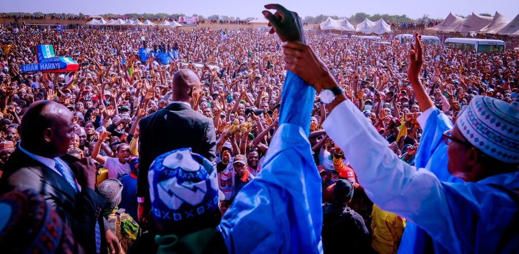 Vote For My Annointed Candidate, Tinubu; Buhari Urges Sokoto Residents