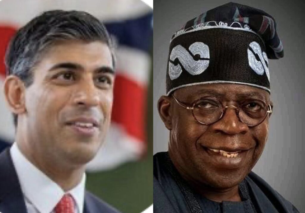 British PM Eyes Better Trade Relationship With Tinubu as President