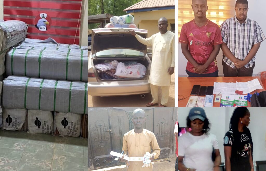 EFCC Intercepts Bales Of Fabric in Sokoto, Makes Arrests in Port Harcourt, Kebbi, Kaduna