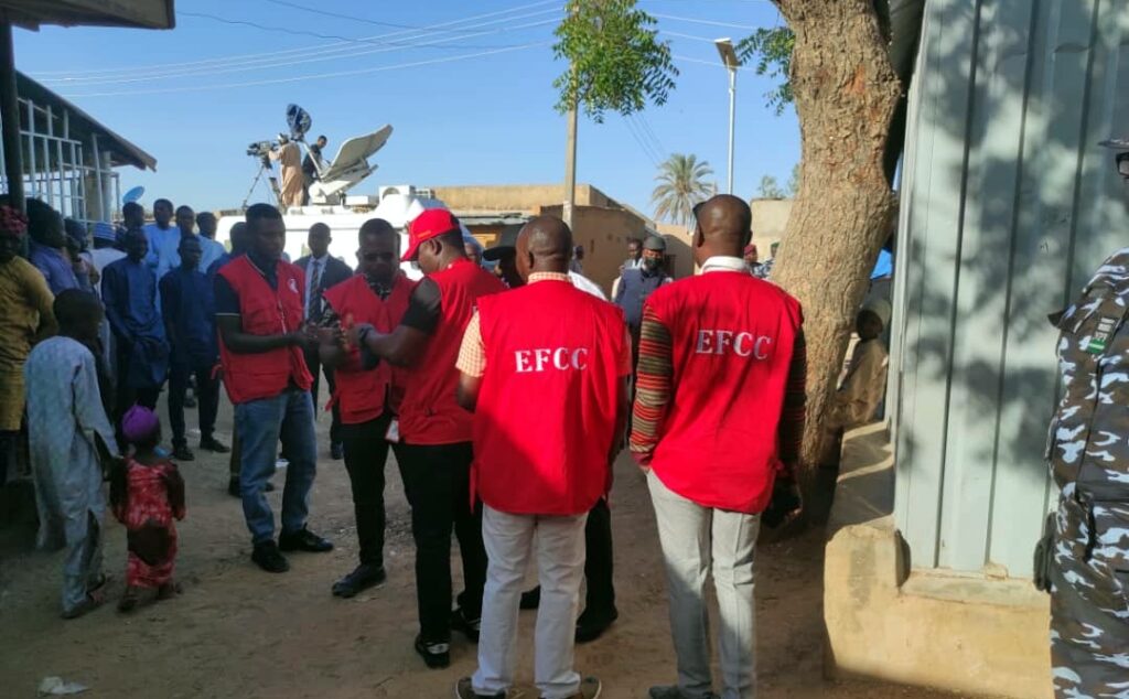 EFCC Arrests 10 Suspects in Gombe State Over Alleged Vote Buying