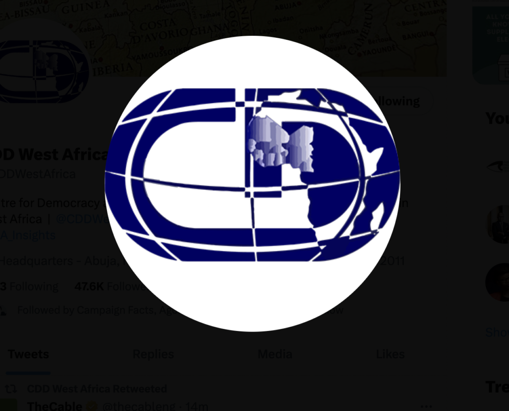 CDD Wants Adamawa REC, Other Erring Officials Punished