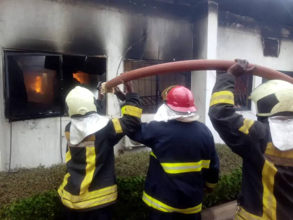 EFCC Confirms Fire Outbreak At Enugu Office
