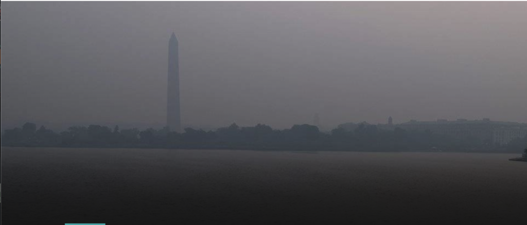 Severe Air Pollution Hits Washington DC, Major US Cities