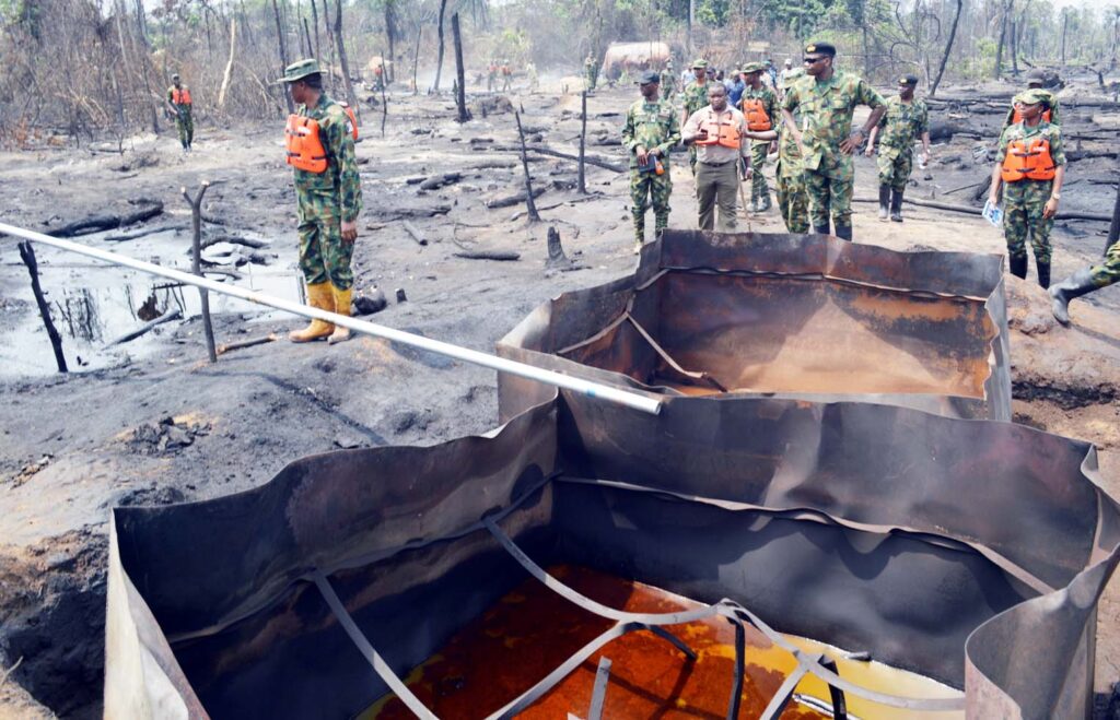 Navy Deactivates 71 Illegal Refineries, Recovers 411,000 Litres of Stolen Crude in July