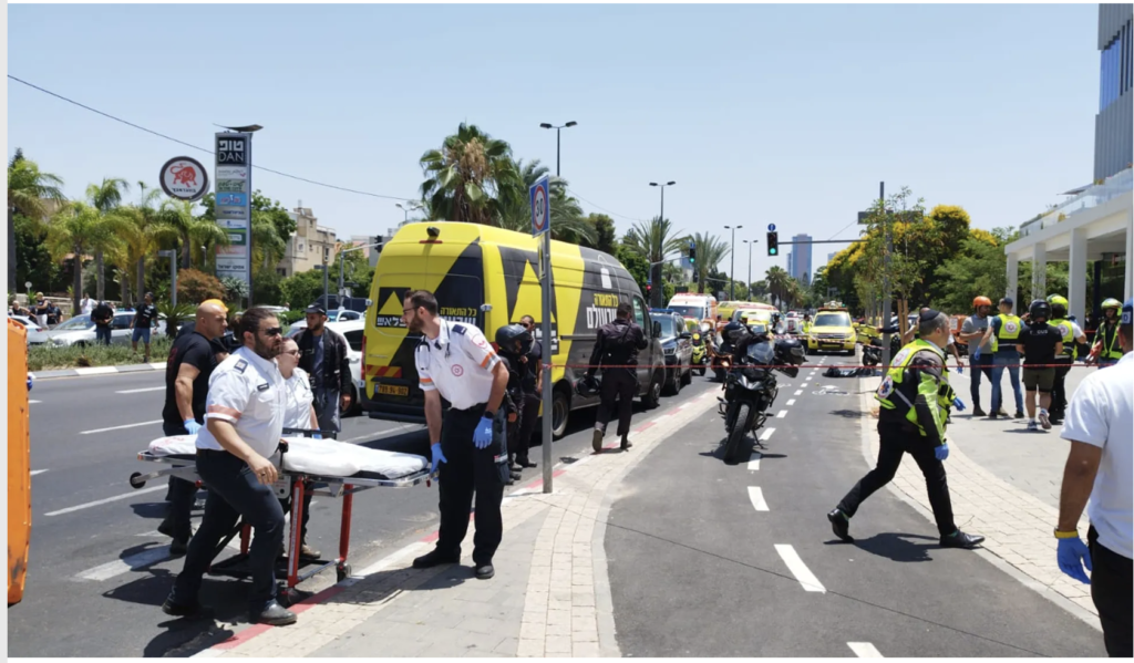 Five Hurt in Suspected Attack in Tel Aviv as Jenin Raid Continues