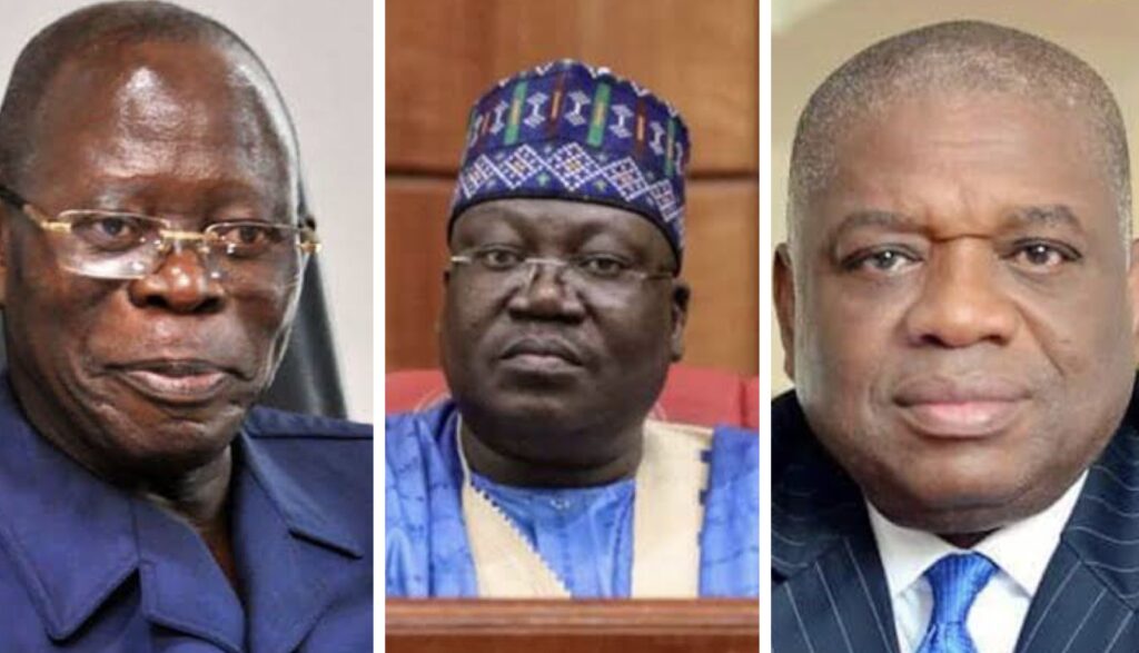 Oshiomhole, Kalu, Lawan Others Get Vital Slots as Senate Committee Chairmen Emerge