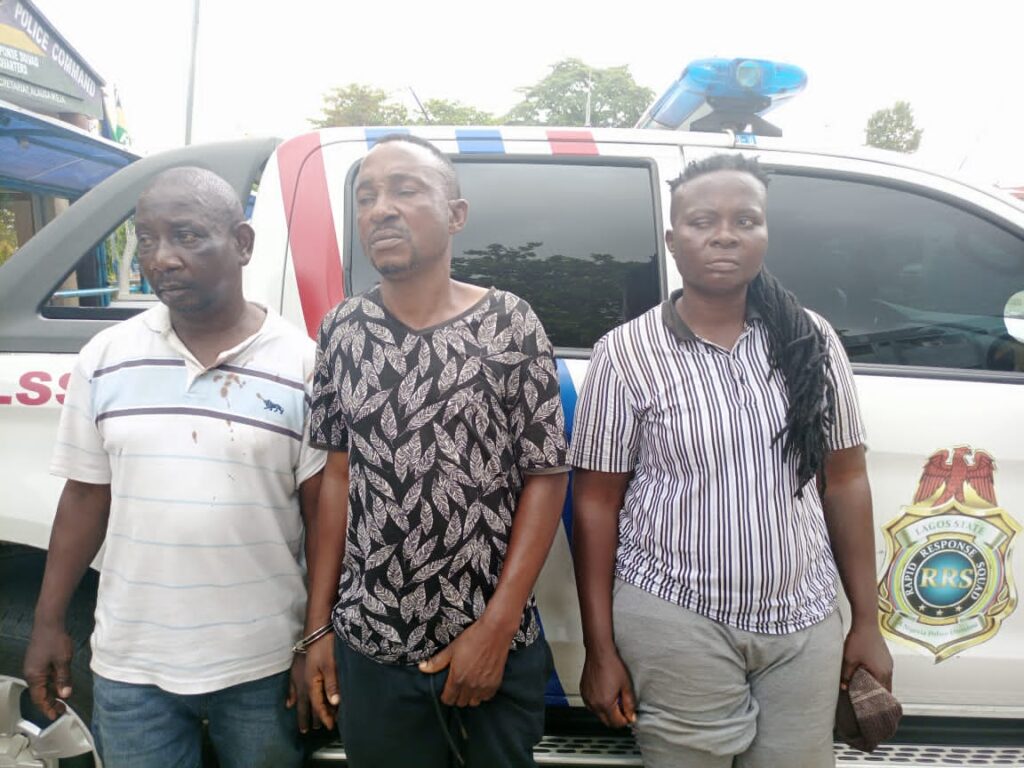 Lagos Police Arrest Three After Holding Lady Hostage