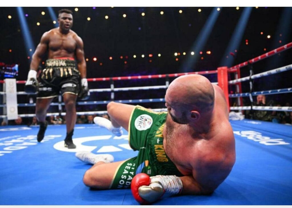 Tyson Fury v Francis Ngannou: British heavyweight claims controversial split decision win over ex-UFC fighter