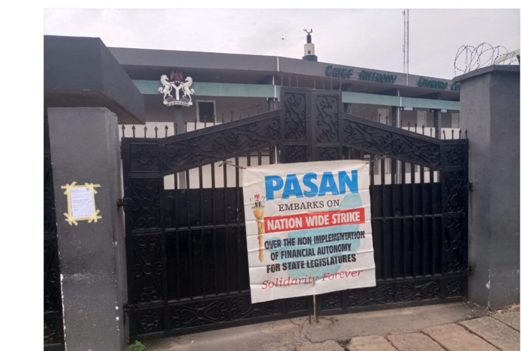 Parliamentary Workers shut Edo Assembly over Agitation for Financial Autonomy