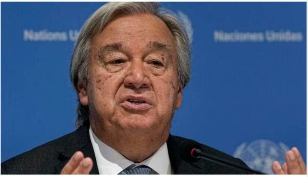 UN Chief ‘Horrified’ by Strike on Ambulance Convoy in Gaza