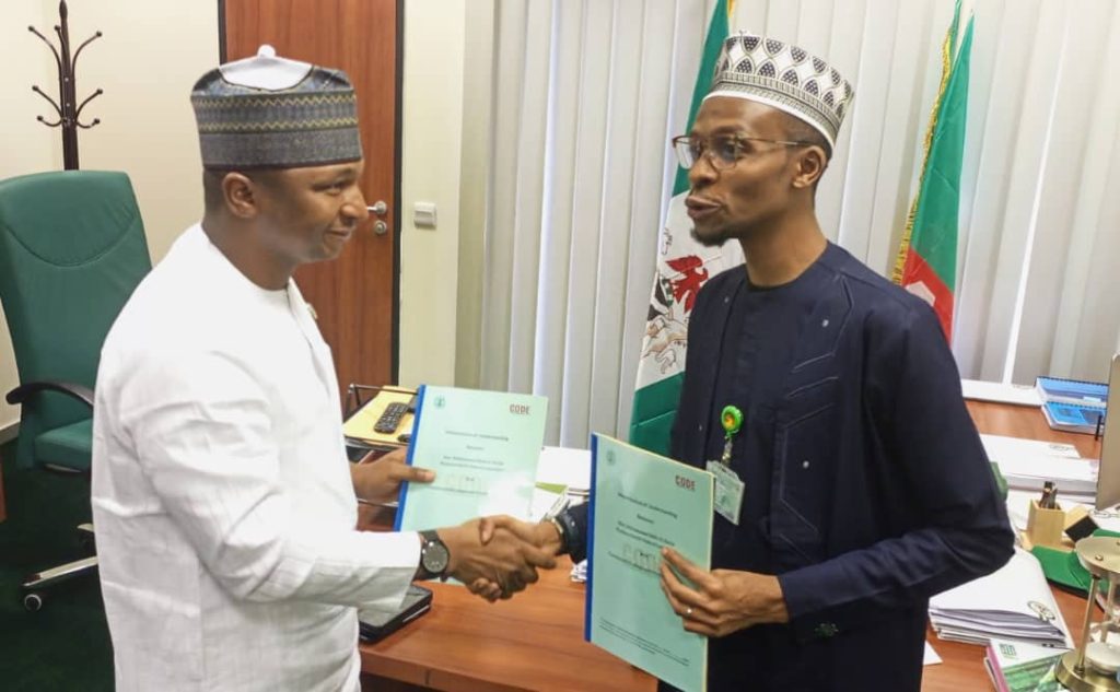 Reps Member, CODE Sign MoU Over Constituency Projects Accountability