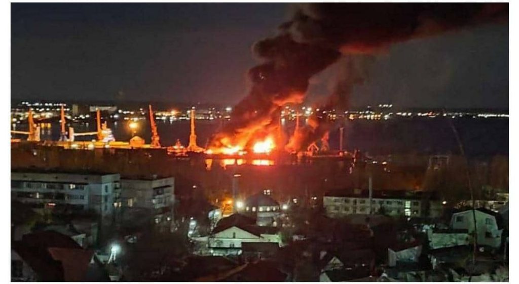 Russia confirms damage to warship in Black Sea