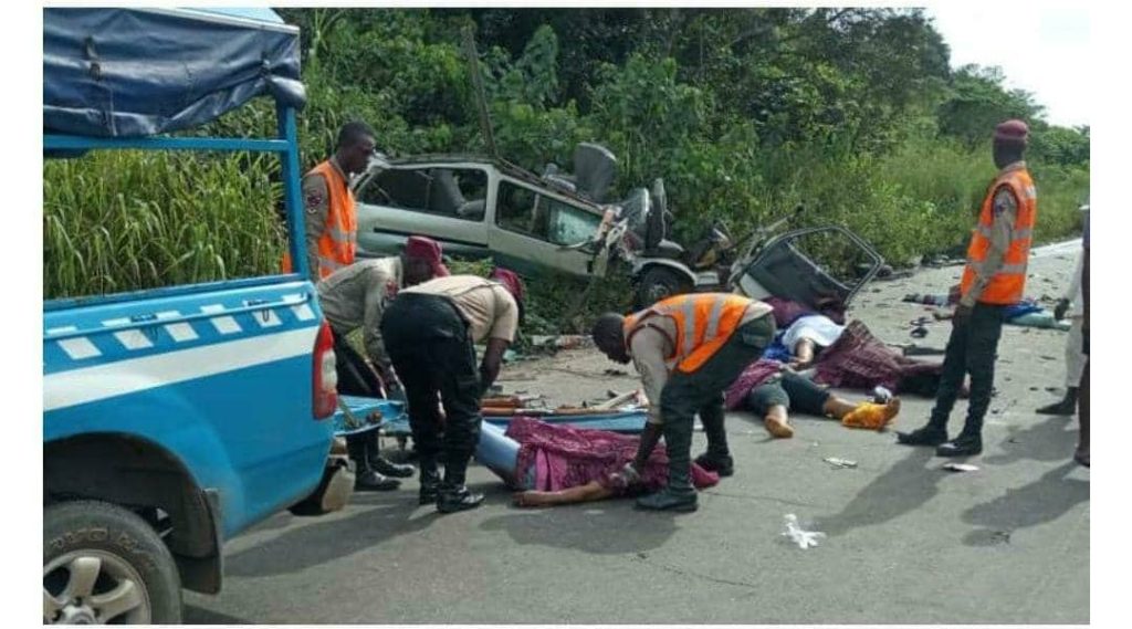 Woman Dies as Bus Somersaults on Anambra Road