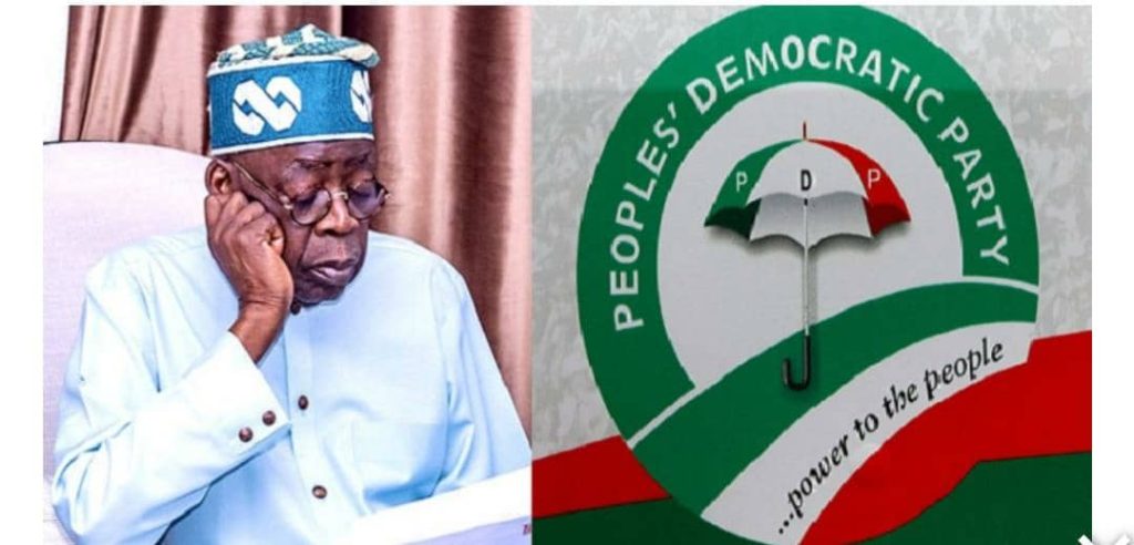 Tinubu’s New Year Speech Empty- PDP