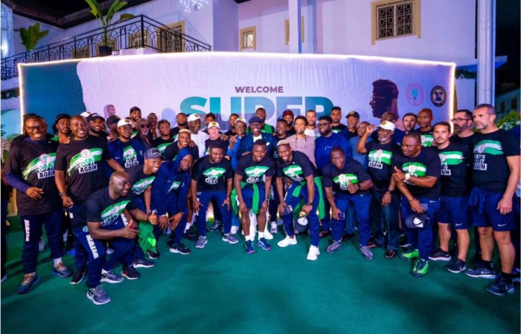 Sanwo-Olu Holds Send-Forth Party For Super Eagles Ahead of AFCON