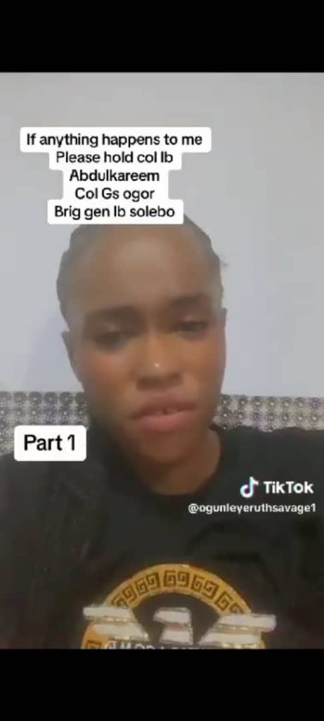 Nigerian Army Breaks Silence over Alleged Sexual Intimidation of female soldier by Senior Officers