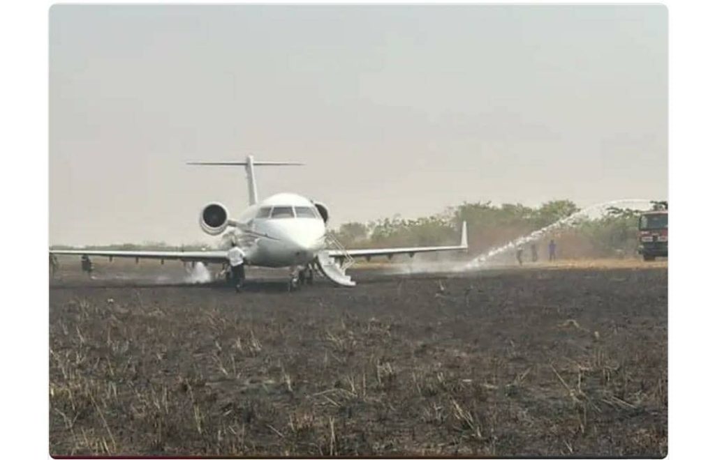 VIPs Aboard as Private Jet Crash-lands in Ibadan