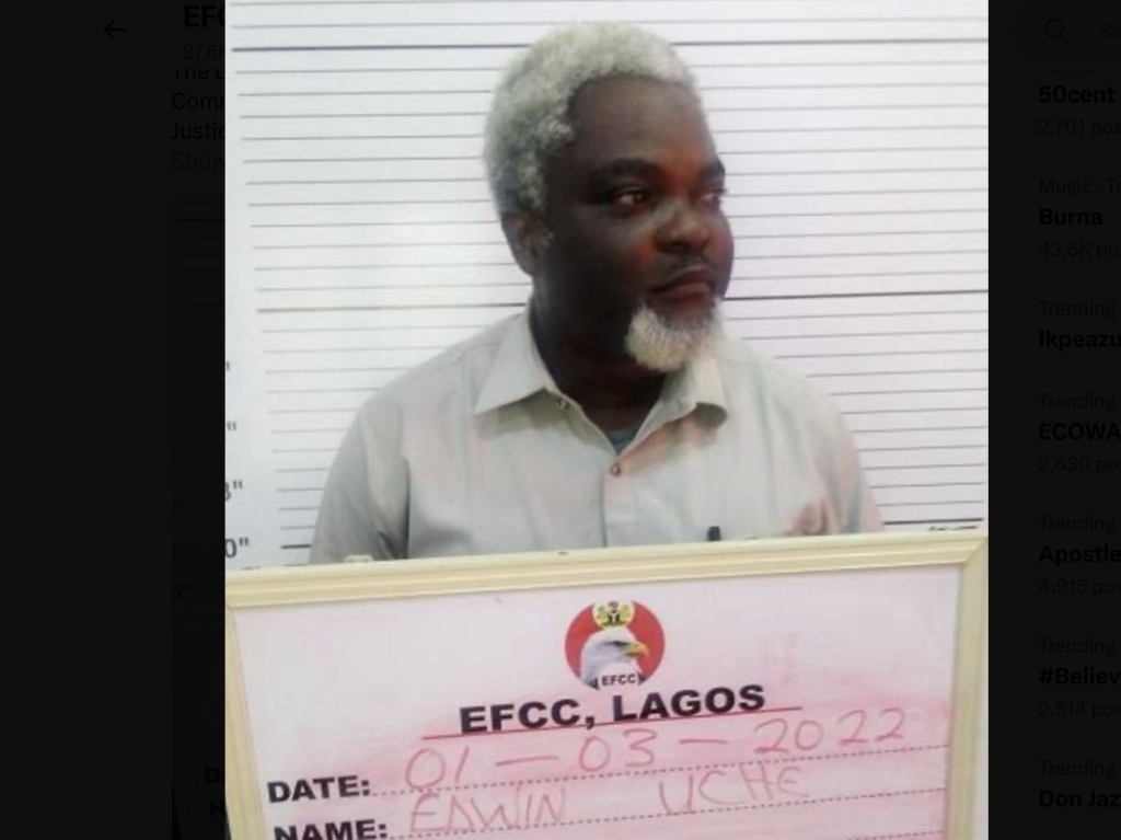 EFCC Arraigns Professor, Firms Over N1.4bn Alleged Fraud