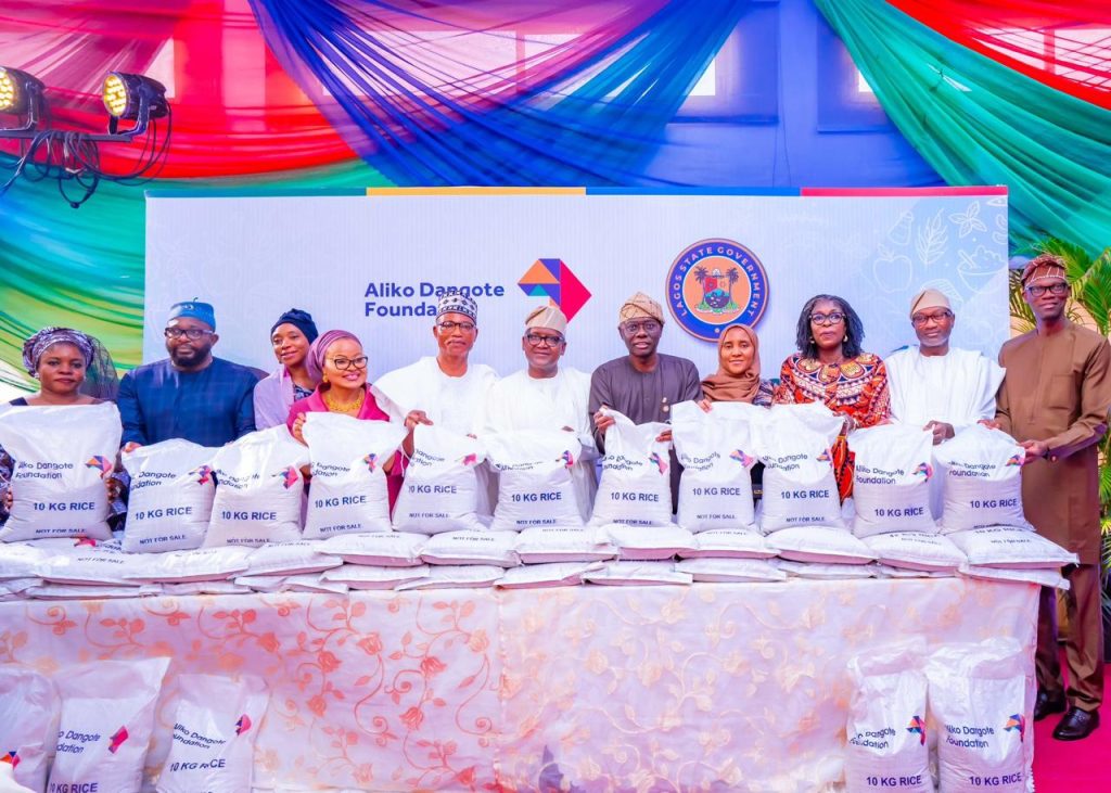 Dangote Donates 80,000 Bags of Rice to Lagos Residents It’s Extreme Act of Kindness – Sanwo-Olu
