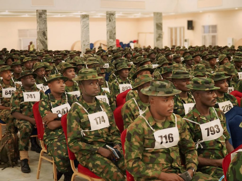 Army Chief Tells Officers Future of Service Rests on Their Shoulders at Conversion Exercise