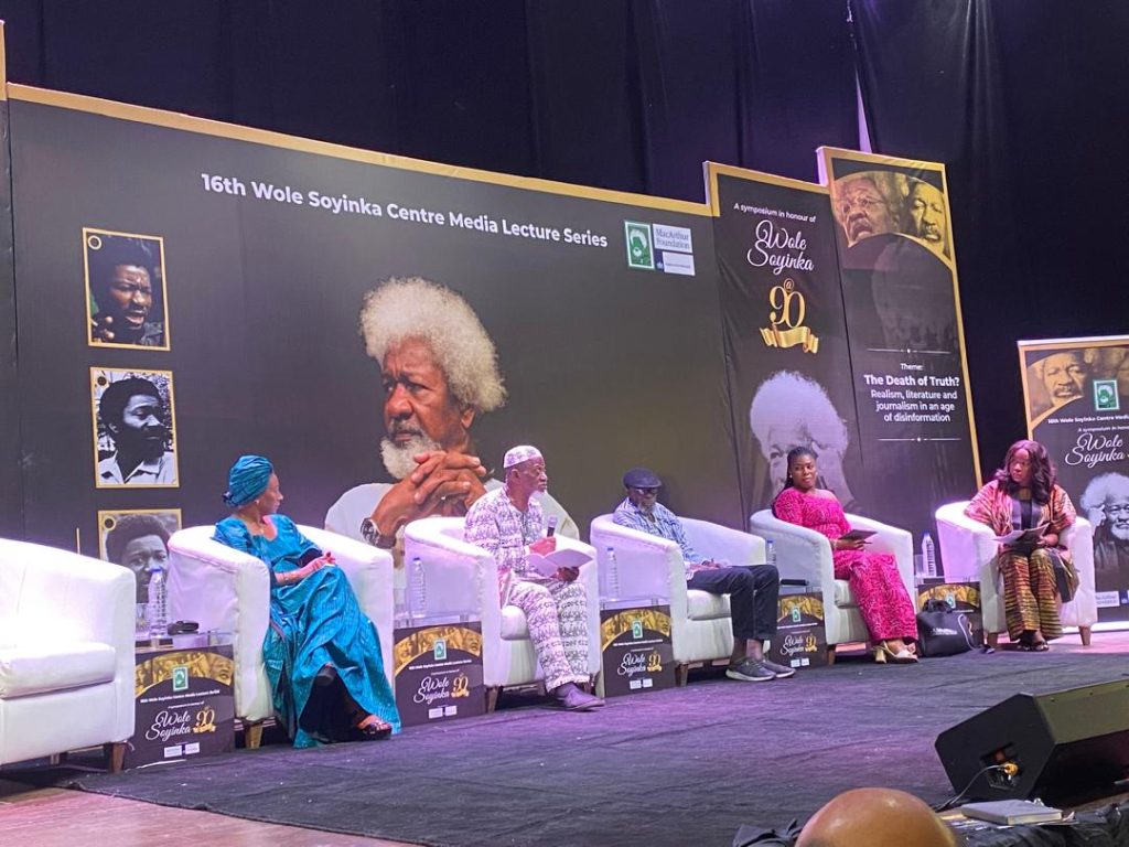 Soyinka @ 90: Jeyifo Accuses Business, Political Leaders of Using Social Media to Spread Falsehood