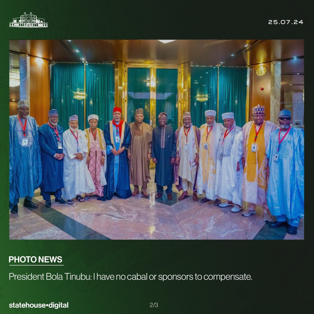 I Have No Cabal or Sponsor to Settle – Tinubu