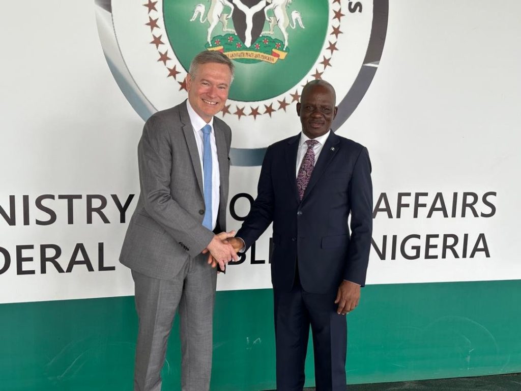 FG Welcomes New EU Ambassador to Nigeria