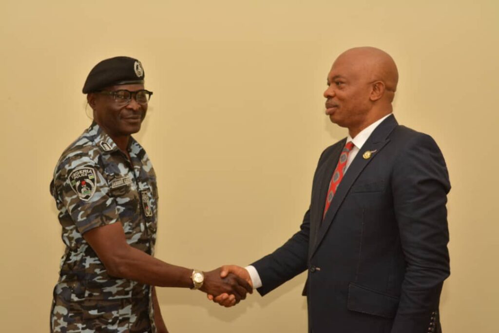 Ogun CP Welcomes DSS Boss in Courtesy Visit