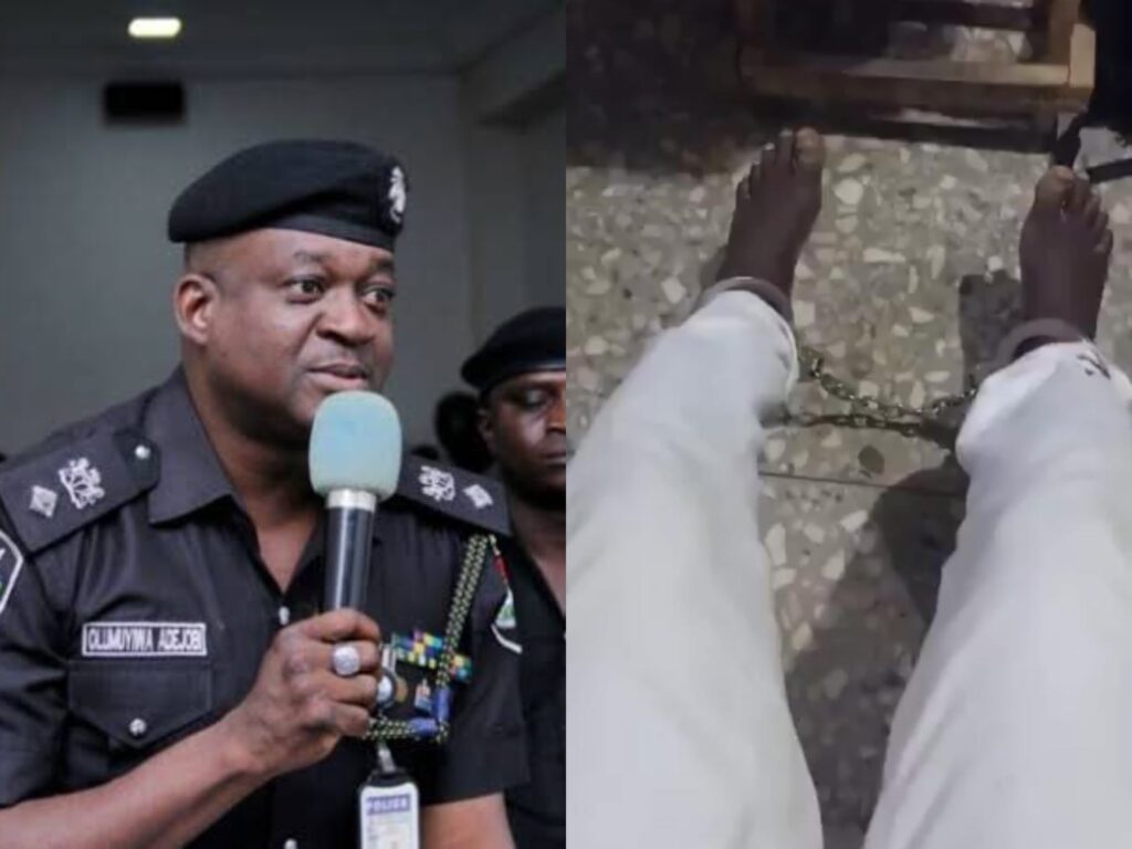Why We Used Leg Restraints on Dismissed Officer; Police Explains