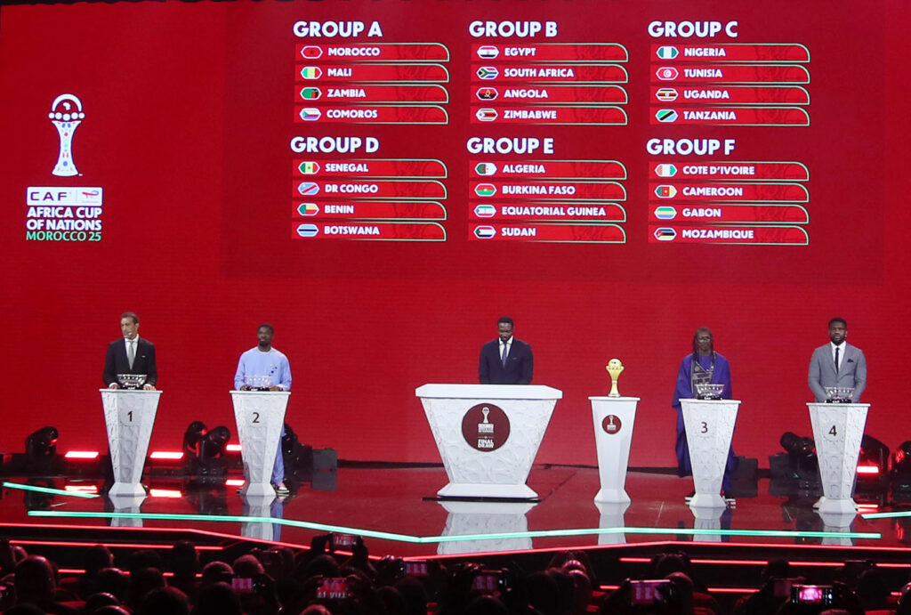 2025 AFCON Draw: Nigeria to Battle Tunisia, Uganda, Tanzania