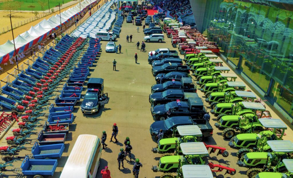 Sani Launches Agricultural Empowerment Programme, to Donate 100,000 Bags of Fertilizers, Tractors, Others to Kaduna Farmers