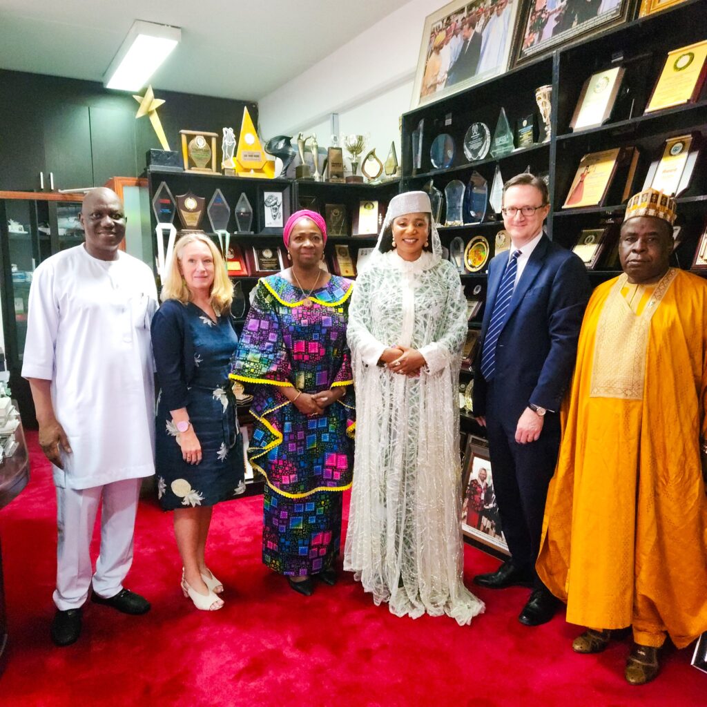 Abike-Dabiri Discusses Welfare of Nigerians in UK With British High Commissioner