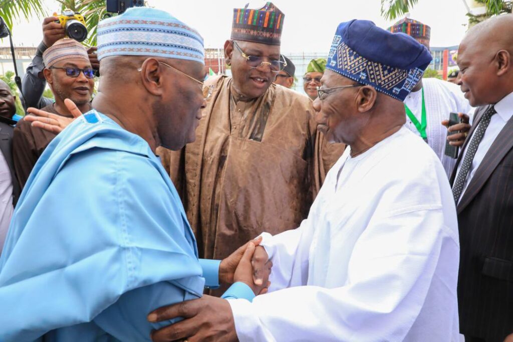 Obasanjo, Atiku, Anyim, Others Present as Lamido Unveils Book