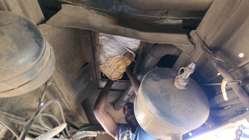 NDLEA Uncovers Hidden Drug Storage in Fuel Tanker