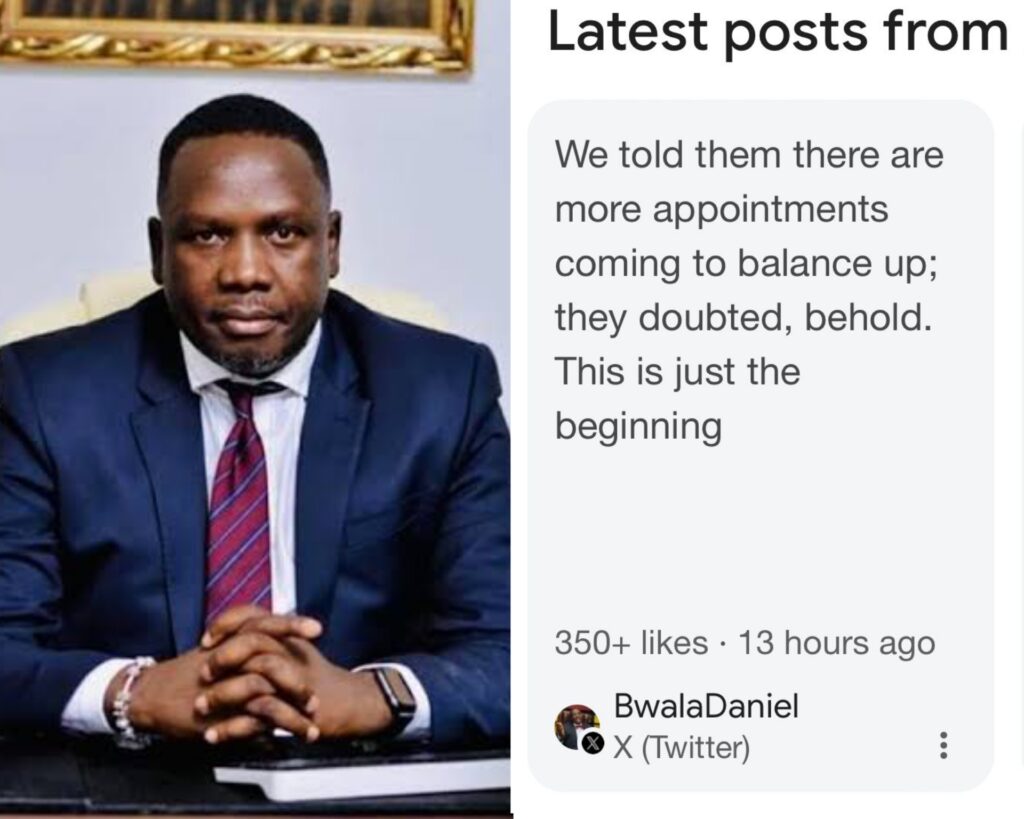 Tinubu’s Aide Daniel Bwala Deletes Post Suggesting Lopsided Appointments