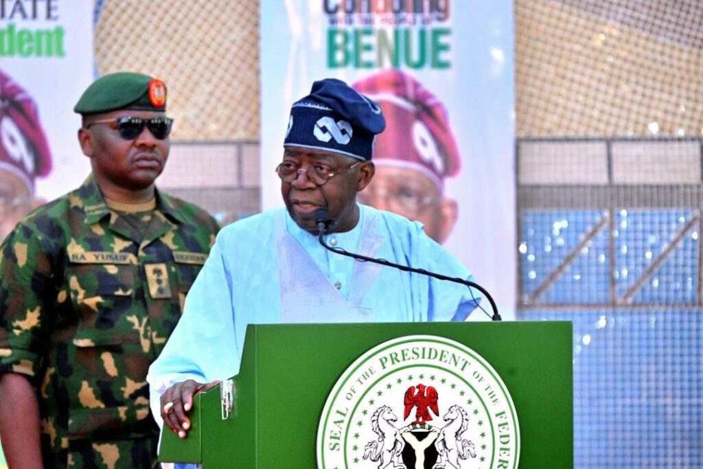 10 Critical Statements Tinubu Made in Benue