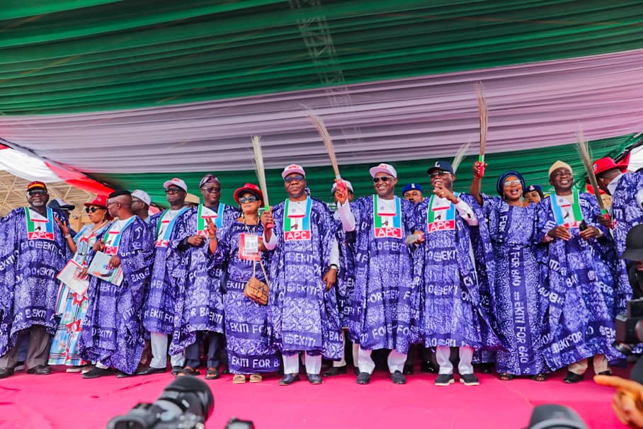 Fayemi Absent Where Fayose, Governors Endorsed Tinubu for Second Term